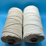 #15b BLEACHED Cotton Cord