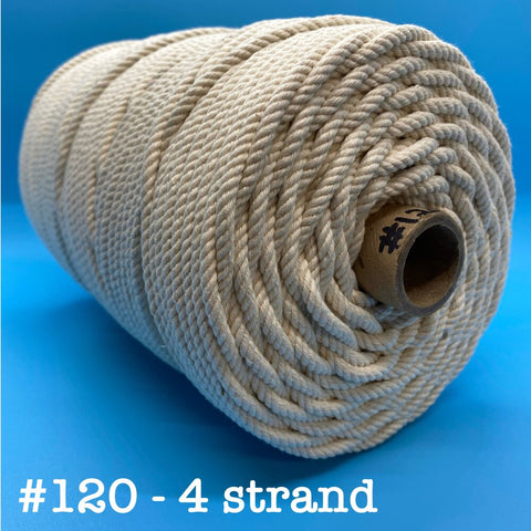 #120 Cotton Cord - 4 Strand