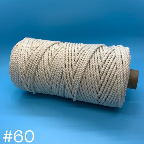 #60 Cotton Cord - 3 Strand
