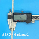 #120 Cotton Cord - 4 Strand